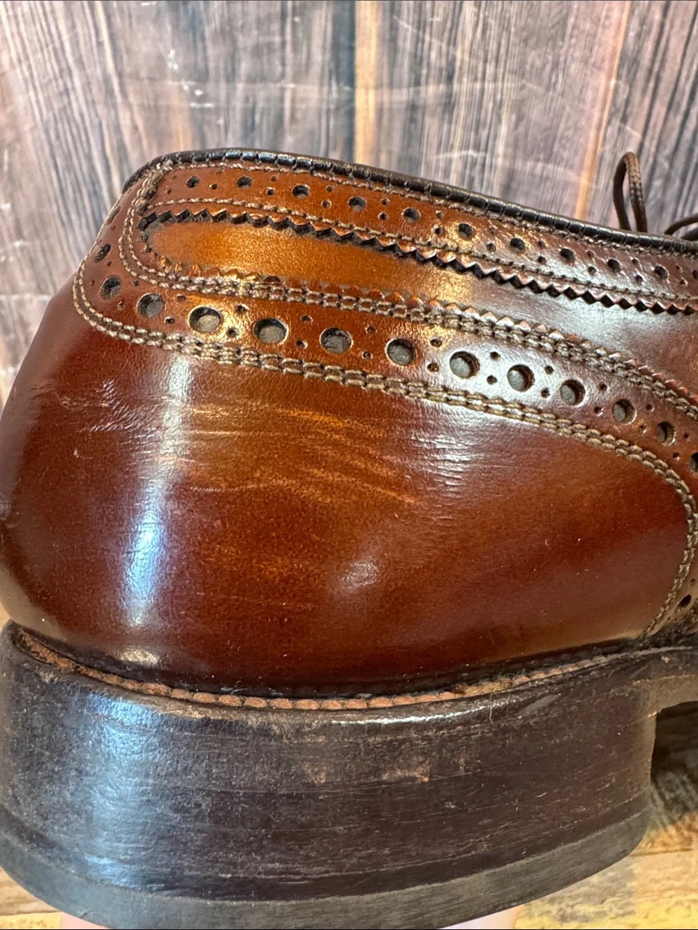 Strand Shell Cordovan Cap-toe Oxford Dress Shoe
